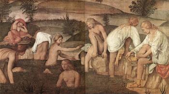 伯納迪諾 盧伊尼 Girl Bathing 伯納迪諾 盧伊尼 Girl Bathing